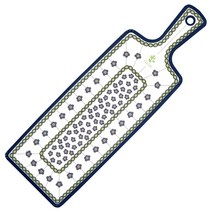 애슬라 플레르 투톤 양면 서빙보드 도마 패들, 혼합 색상, 1개