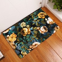 슈퍼식스 숲속에 피어난 꽃 시리즈 물 흡수 발매트 패드, 11