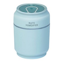 루이트 LED 선풍기 캔 미니 가습기, RT-CH107(블루)