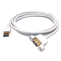 마하링크 USB 3.0 M/F 고정형 케이블 ML-U3E002, 1개, 2m