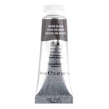 윈저앤뉴튼 아티스트 수채화물감 S1 386 MarsBlack, 14ml, 1색