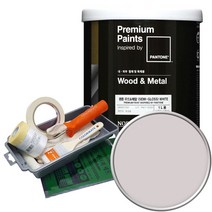 팬톤 우드앤메탈 페인트 반광 1L 세트, 13-3803 Lilac Ash