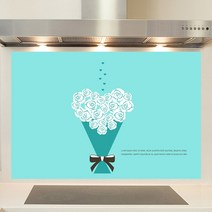 샤이니아트 주방아트보드 부케, 1개