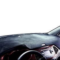 럼블 벨벳 열차단 대쉬보드커버 풀커버형 블랙 + 블랙, 폭스바겐, 티구안 2008년~2015년