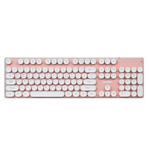 디디존 멤브레인 유선키보드, K-650LED, 핑크, 일반형