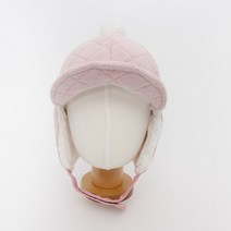 베이비블리 여아용 다이아방한모