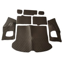 JIAODIAN 차량용 퀼팅 트렁크 매트 다크브라운, 볼보, XC60 (2009년~2015년)