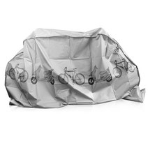 바이크샵 자전거 방수커버, 1개, 실버
