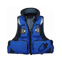 DM 알럽핏 스포츠 one life 낚시 조끼, 블루