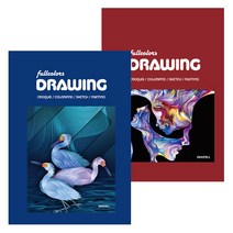 fullcolors 뜯어쓰는 전문가용 스케치북 200g 랜덤 발송 2p, 8절, 20매