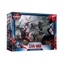 퍼즐라이프 어벤져스 분열 직소퍼즐 PLM1004, 1000피스, 혼합 색상