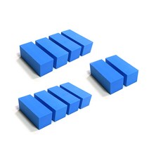 카닉스 타노스 순정형 빅 스펀지 도어가드 10p, 블루, 1세트