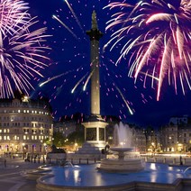 챔버아트 트라팔가 광장 불꽃놀이 직소퍼즐 A-5143, 500피스, 혼합 색상