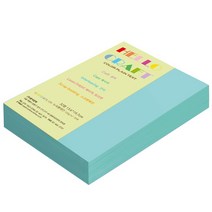 뉴씨플레인 종이문화 양면색상지 No.17 옥색, 32절, 280매