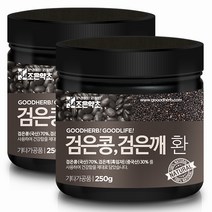 조은약초 프리미엄 검은콩검은깨환, 2개, 250g