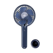 더숨 인썸머 휴대용 선풍기, FAN-HAND, NAVY