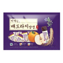 크라운 짜먹는 배도라지 양갱, 680g, 1개