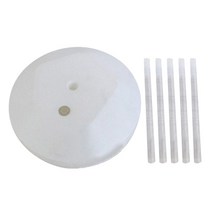 와우파티코리아 기둥로드 30cm x 5p + 하얀물통 베이스 파티용품, 혼합 색상, 1세트