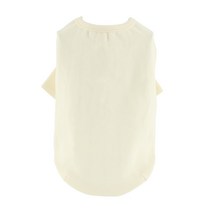 도그아이 강아지옷 50수 티셔츠, 아이보리