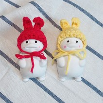 미쁘다 토끼지방이세트 석고방향제, 피오니작약