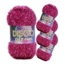 필립섬유 디스코 수세미실 60g x 4p, 122 로즈핑크, 340m