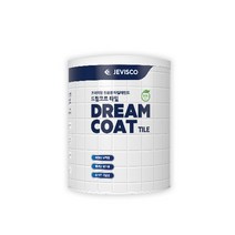제비스코 드림코트 타일 페인트 0.9L, 노블 블랙, 1개