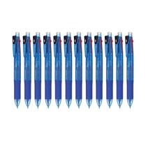 제브라 중성펜 사라사4색 J4J1 0.5mm, 블루, 12개입