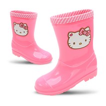 헬로키티 여아용 페이스 와펜장화