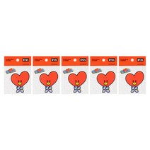 라인프렌즈 BT21 클리어 데코 스티커 2탄, 타타, 7개입