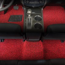 순수카매트 코일 확장형 레드블랙 기아, 더K9 4륜 2018.5~(3p)