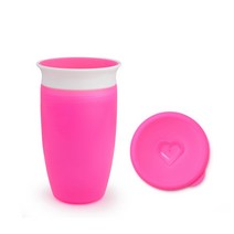 먼치킨 미라클 360 대용량컵 뚜껑 세트, 핑크, 1세트