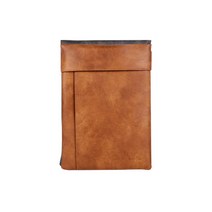 스냅케이스 태블릿PC 티고 가죽 파우치 23 x 32 cm, 브라운