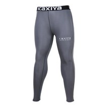 카시야 남성용 프로그레스 기능성 언더레이어 울트라핏 솔리드 긴바지