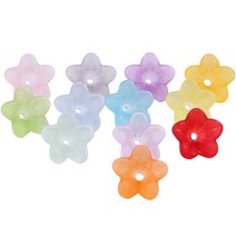 가드 반투명플라워 DIY 비즈 재료 500g, 믹스, 1개