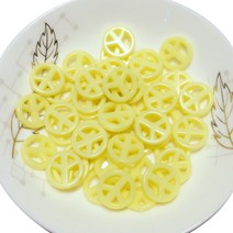 가드 코델리아 DIY 비즈 재료 500g, 옐로, 1개