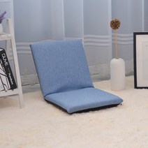 신원 비비안 좌식의자, 블루