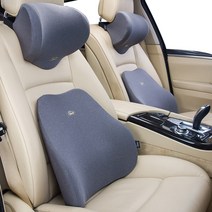 뉴에그 CarStory A1 퍼펙트케어 자동차쿠션 세트, 그레이, 1개