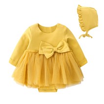 조이멀티 여아용 코지 리본 유아 원피스 2종세트