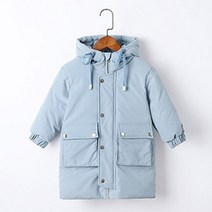 꼰띠키즈 아동용 포켓롱패딩