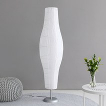 마켓비 ROBUS 장스탠드 E14 x2 침실 스탠드 한지 조명 무드등 / 이케아 거실 LED 스탠드 롱 전구 플로어 램프 스탠딩 거실등 인테리어 수면등, 화이트