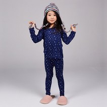 캠퍼스키즈 여아용 체리블러썸 발열 실내복