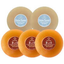프로버블리 눈꽃 2p + 붉나무 3p 중성비누 세트, 1세트