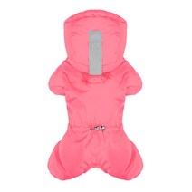 퍼피엔젤 MAGAGIO 스노우 후드 패딩 오버롤 OW453, 516 Pink