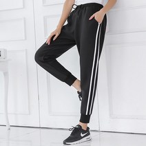 기모 두줄 조거팬츠