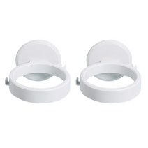 윈프라이스 슬림 드라이기 거치대, 화이트, 2개