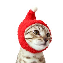 모모제리 고양이 강아지 요정 모자, 레드