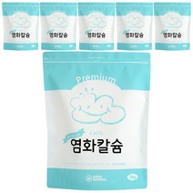 소다스쿨 프리미엄 염화칼슘 제설 제습 리필용, 3kg, 6개