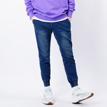 타운클로 남성용 9부밴딩 조거 청바지 A802
