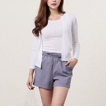 단군 여성용 네츄럴린넨 밴딩반바지