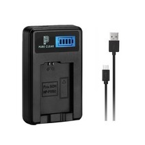 퓨어클리어 니콘 EN-EL14 LCD 싱글 USB 호환충전기, JND-PURECLEAR-ONE